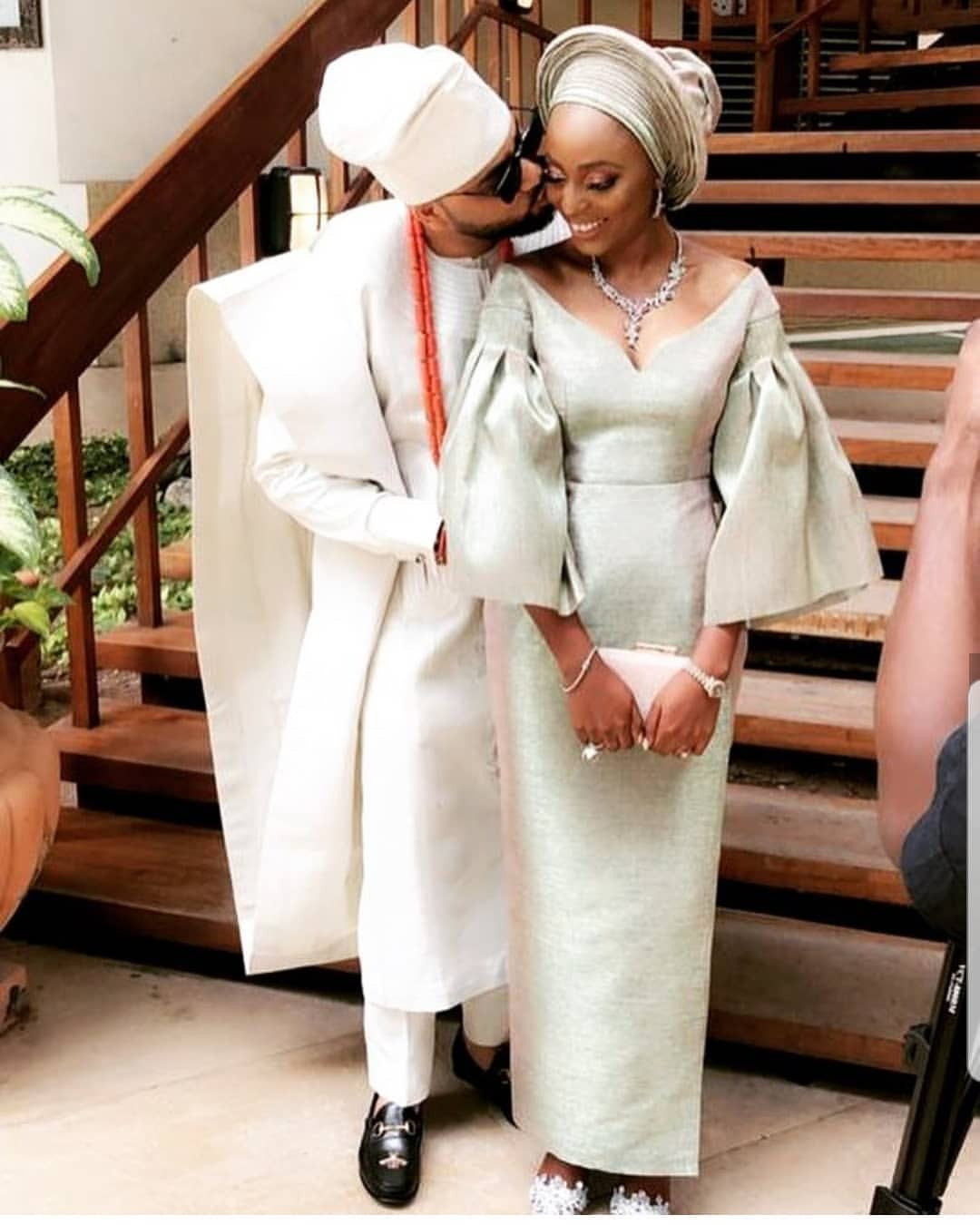 Photos from the traditional wedding of media personality, Illrymz