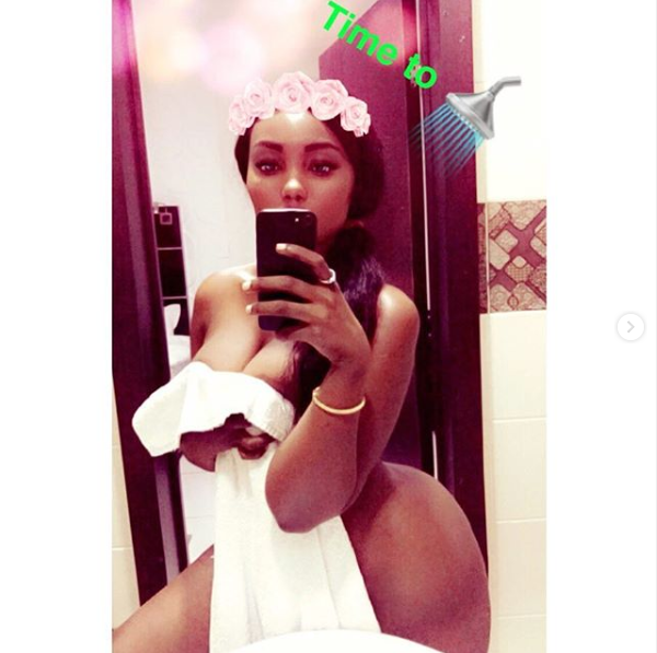 Curvy Tanzanian model, Sanchi floods Instagram with nearly naked photos?