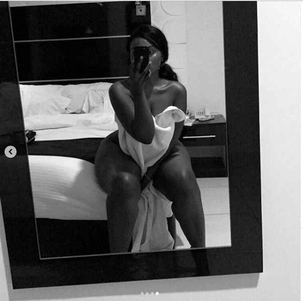 Curvy Tanzanian model, Sanchi floods Instagram with nearly naked photos?