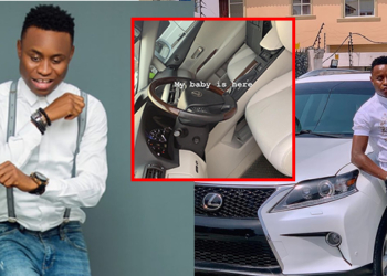 Comedian Pencil shows off his new Lexus SUV