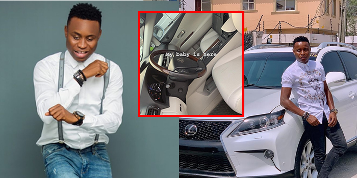 Comedian Pencil shows off his new Lexus SUV