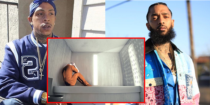 Nipsey Hussle's alleged murderer is being held in solitary confinement