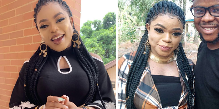 Outrage as Bobrisky pictured without filter on movie set