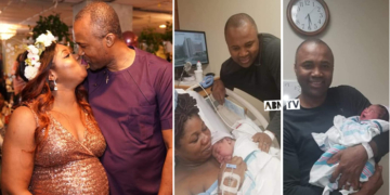 US Based Nigerian Couple Welcome Baby Girl After 10 Years Of Marriage