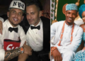 Left: Marc Jacobs and lover, Charly "Char" Defrancesco; Right: Gideon Okeke and wife