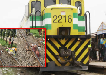 Train crushes two to death in Kano