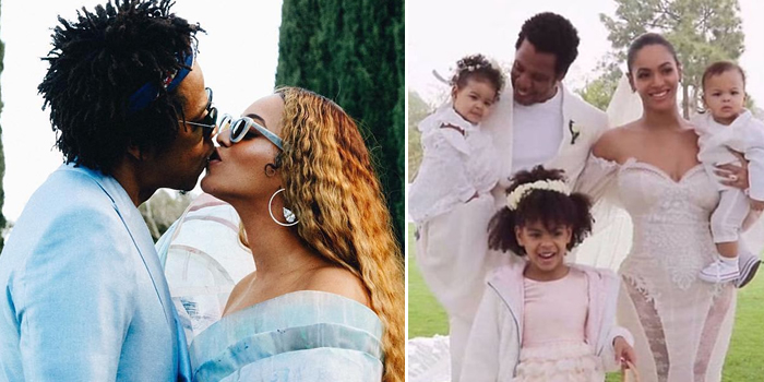 Beyonce, Jay Z and their kids