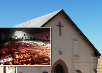 Church collapse in South africa during Easter service