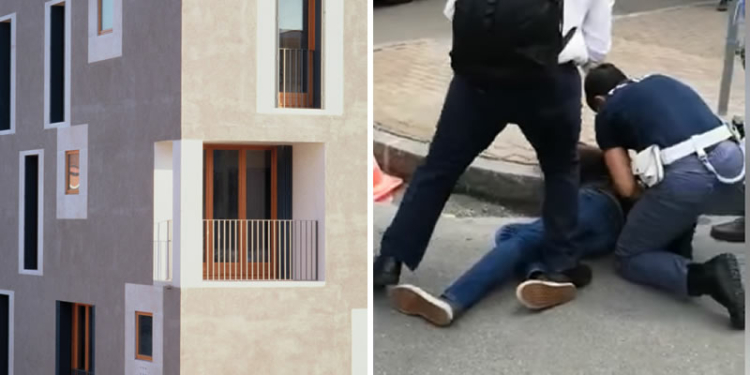 Nigerian manin critical condition after  jumping off storey building in Italy