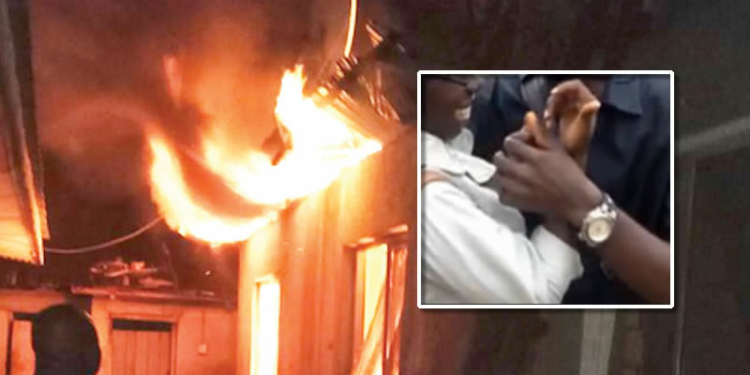 Jilted boyfriend sets girlfriend's family house ablaze
