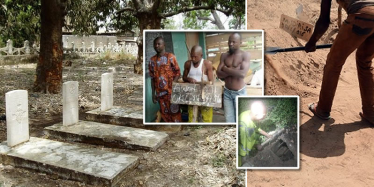 Bricklayer And His Cohort Caught Stealing Human Parts In Church’s Cemetry
