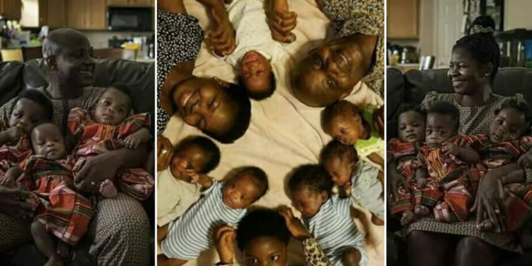 Nigerian couple welcomed sextuplets after 17 years