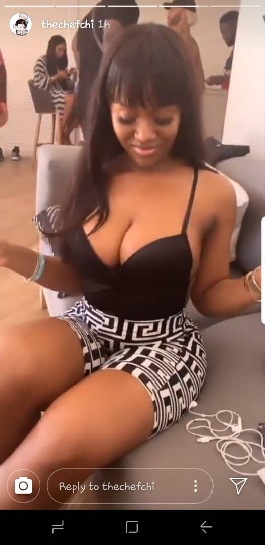 Chioma flaunts her 