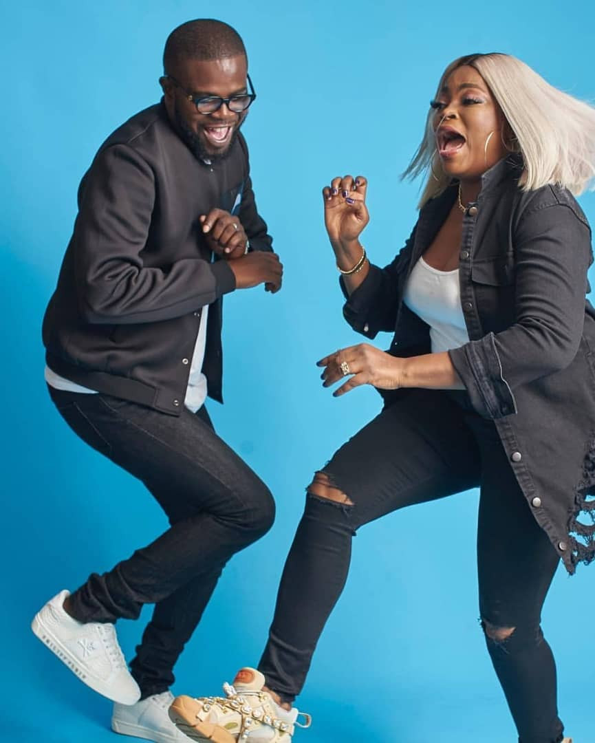JJCSkillz shares lovely new photos with his wife, Funke Akindele Bello, as he turns a year older today