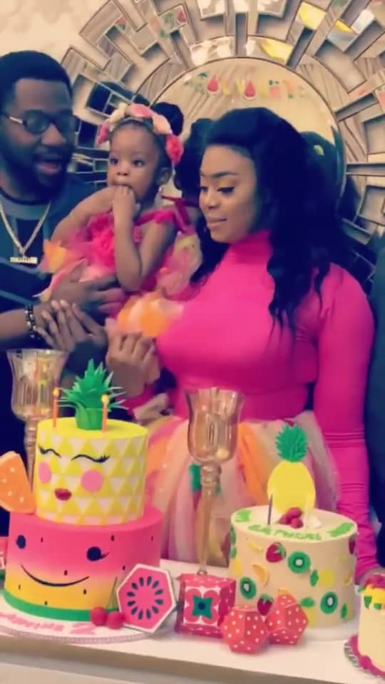 Photos: Mimi Orjiekwe and ex-hubby, Charles Billion throw birthday party for their daughter