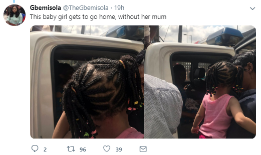 "Ambode I will fight you with every last drop of blood I have" Woman threatens as her father and his colleagues are detained by the state government