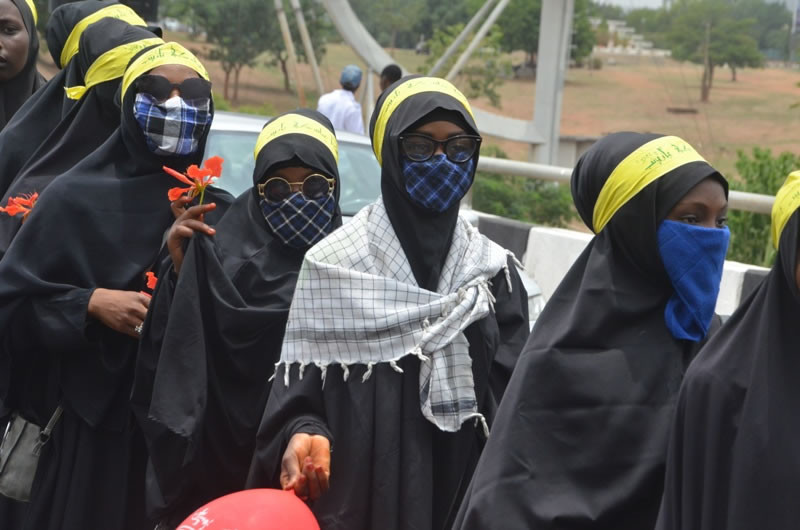 Photos: Shiites stage protest in Abuja, demand release of leader