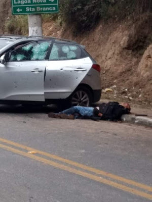 Graphic: 10 bank robbers shot dead in Brazil
