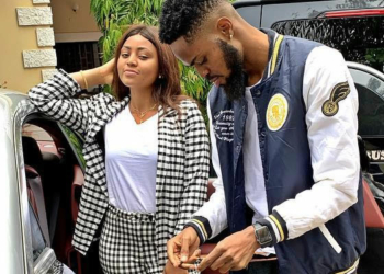 Regina Daniels and Brother, Lawrence
