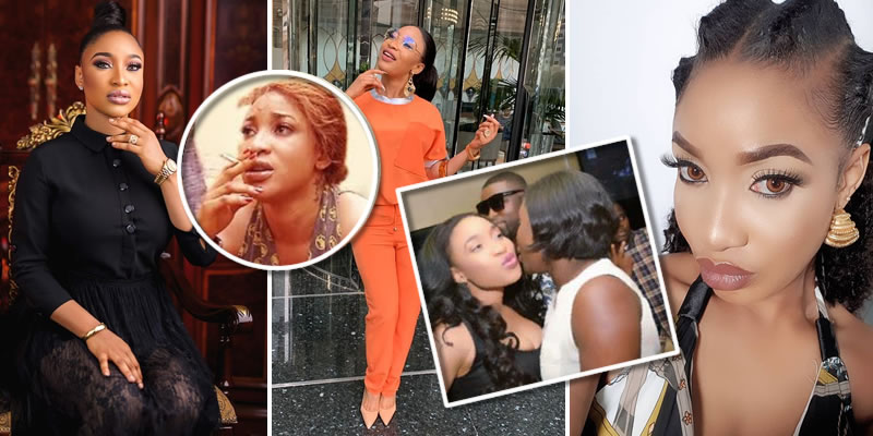 Tonto Dikeh: Smoking since age 14, Scandals, feud with Mercy ...