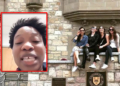 University of Saskatchewan in Canada; Inset: Nigerian student, Ife who's accusing the school of racism