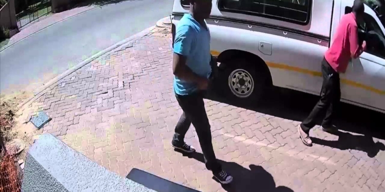 Filed photo: Robbery scene captured in South Africa