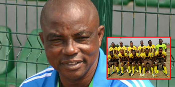 Samson Unuanel, the Head Coach of Osun United Football Club of Osogbo,