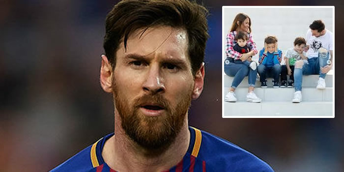 Lionel Messi and his adorable Family