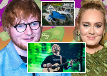 Ed Sheeran has surpassed Adele on the Rich List
