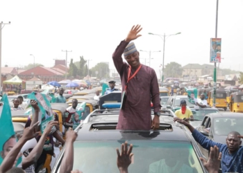 Mr Omoyele Sowore during his presidential campaign