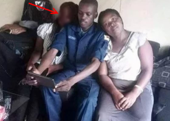Constable Moses Nigel Jalasi, his wife and victim