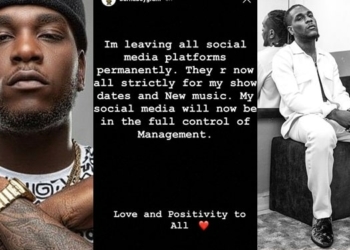 Burna Boy announces he’s leaving social media