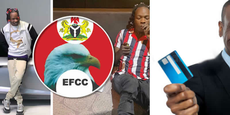 EFCC Finds Foreigner's Credit Cards With Naira Marley