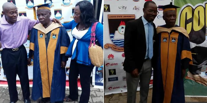 80-year-old man bags an MSc degree