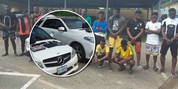 yahoo Boys arrested in delta State