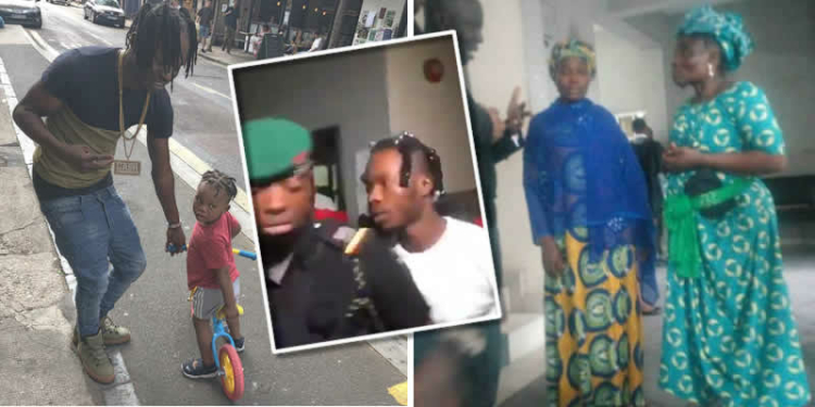 Naira Marley's mother shed tears in court