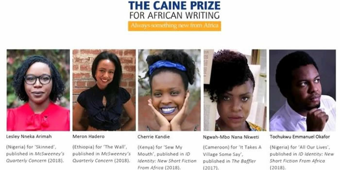 Caine Prize shortlist