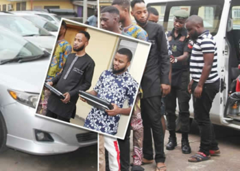 Yahoo Boys arrested in Lagos