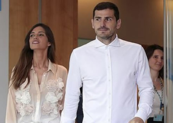 Iker Casillas and wife Sara Carbonero