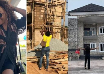 Divorced lady gifts herself a 7-bedroom duplex