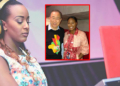 DJ Cuppy speaks at Global Citizen event