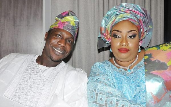 Juwon Obasanjo and wife, Temitope Adebutu
