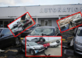 Hundreds of new cars destroyed by tornadoes