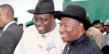 Governor Dickson and Ex-President Jonathan