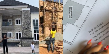 Blessing Okoro shares building plan of her new home