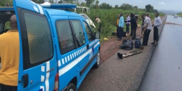 FRSC at an accident scene