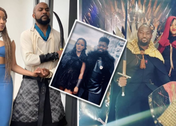 Entertainers dress in their favorite #GameofThrones characters to IK Osakioduwa's 40th birthday party