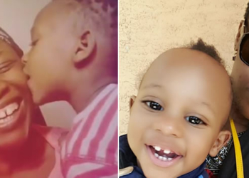 Uche Jombo shares adorable video of her son