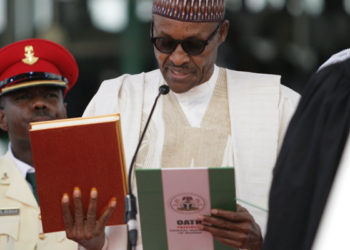President Buhari takes oath