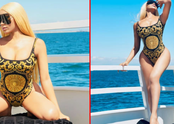 Dencia flaunts her curvaceous body